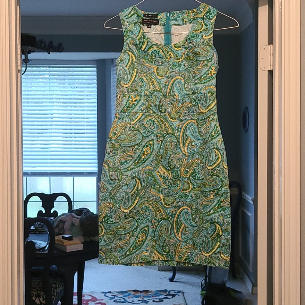 Jones New York paisley dress